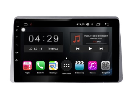 Магнитола на Андроид для Renault Arcana (2018+), Duster (2020+) COMPASS TSN-2K, 4G, DSP, CarPlay