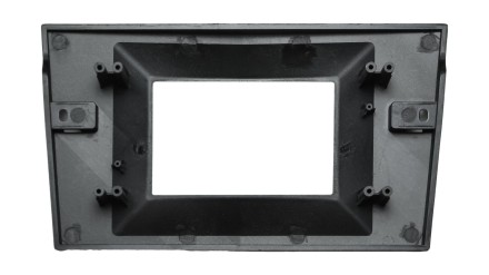 Рамка для переноса бортового компьютера вниз в Opel Astra (H) 2004 — 2010 серебристая