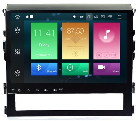 Магнитола Toyota Land Cruiser 200 (16-18) (только Комфорт или Элеганс) COMPASS MKD 9 Android