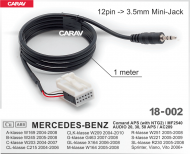 Адаптер подключения AUX для MERCEDES-BENZ 12 pin