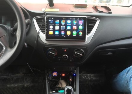 Магнитола для Hyundai Solaris 2 2017-2020 Compas S100 (Базовая версия)