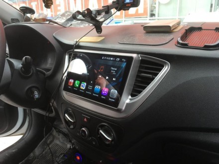 Магнитола для Hyundai Solaris 2 2017-2020 Compas S100 (Базовая версия)