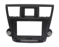 Рамка переходная TOYOTA Highlander (08-13), Kluger (08-14) для дисплея 10 дюймов с механическими крутилками ТИП 1