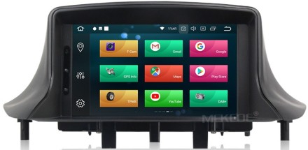 Магнитола Renault Fluence (10+), Megane III (09+) COMPASS MKD 9 Android