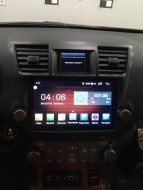 Магнитола на Андроид для Toyota Highlander 08+ Winca S400 с 2K экраном SIM 4G