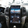 Головное устройство Toyota Land Cruiser 200 (2007-2015) Tesla-Style для топовых комплектаций