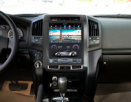 Головное устройство Toyota Land Cruiser 200 (2007-2015) Tesla-Style для комплектаций без штатного экрана