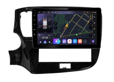 Магнитола для Mitsubishi Outlander 3+ (20+) Ownice OL с поддержкой кругового обзора с SIM 4G + HI-FI с DSP, Carplay